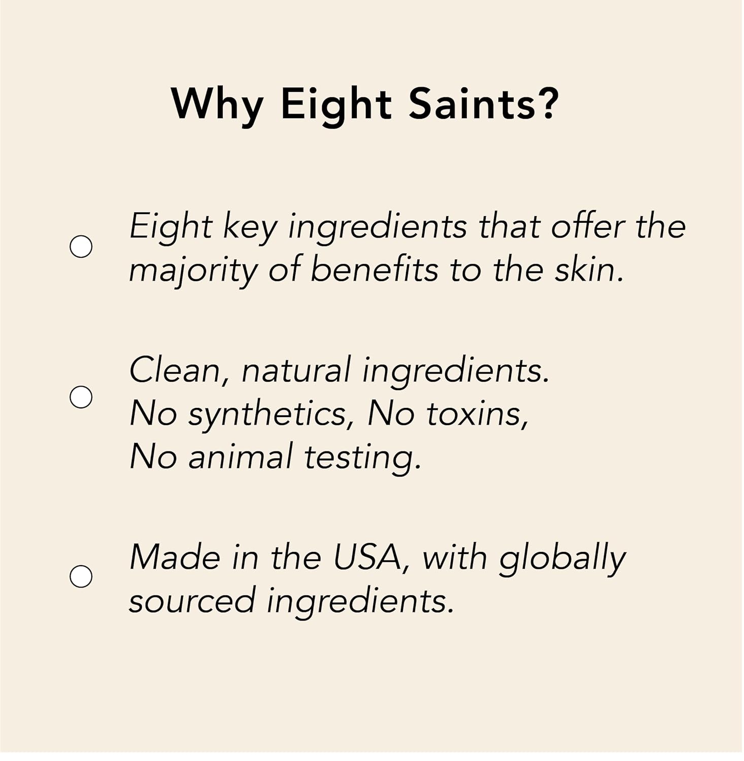 Eight Saints Daydreamer Soothing Anti Aging Face Moisturizer, Natural Organic Fast Absorbing Oil Free Face Lotion With Hyaluronic Acid Vitamin E, Hydrating Daily Facial Moisturizer, 2 Ounces